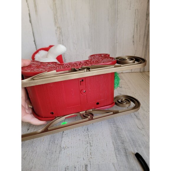 Hallmark‎ sleigh ride Jingle pals Xmas animated decor figure Snowman - Picture 6 of 6